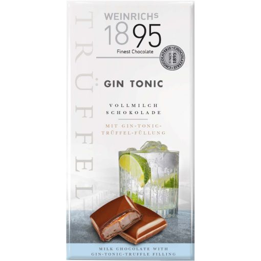 Weinrich's Gin-Tonic trüffelkrémes tábla 100g