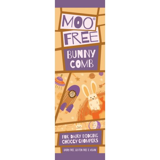 Moo Free Mini Moo Tejmentes Törökmézes csokoládé szelet 20g