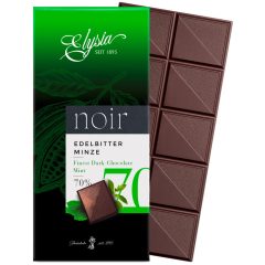 Elysia Noir 70% Mentolos Étcsokoládé tábla 100g