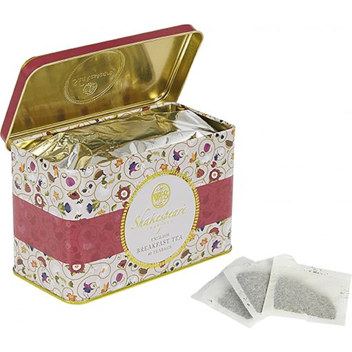 NET 'Shakespeare' English Breakfast Tea (40 filter) FD 80g