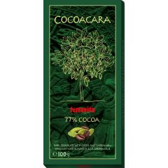   Cocoacara 77% Étcsokoládé tábla Kávéval és Kardamommal 100g