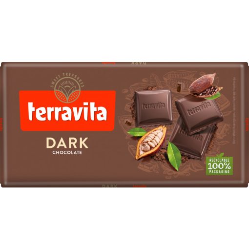 Terravita 50% Étcsokoládé tábla 100g