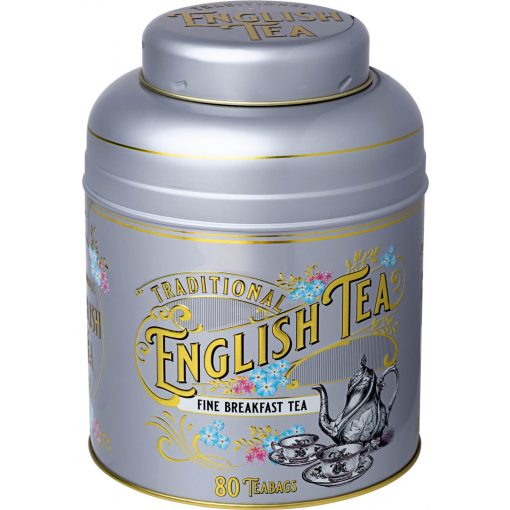 NET 'Cylinder Ezüst' English Breakfast tea (80 filter) FD 160g