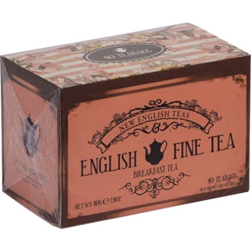 NET 'Vintage Florals' English Breakfast Tea (40 filter) PD 80g