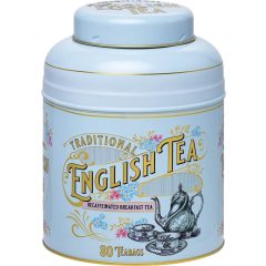   NET 'Cylinder Kék' Koffeinmentes English Breakfast tea FD (80 filter) 160g