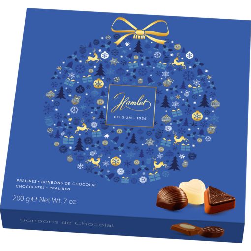 Hamlet - Karácsonyi Praliné Válogatás Kék 200g