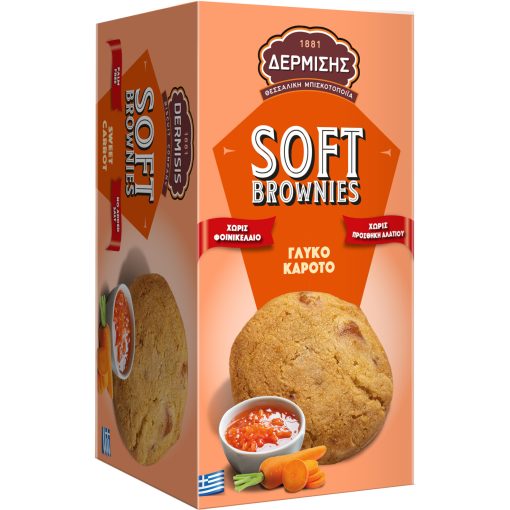Dermisis Soft - Brownie keksz Sárgarépával 160g