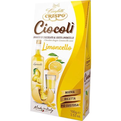 Crispo Ciocoli - Limoncello Fehér csokoládé Praliné 100g
