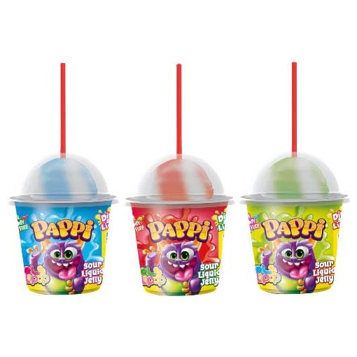 Pappi - Liquid Jelly (3 féle: Eper, Málna, Alma) 45g