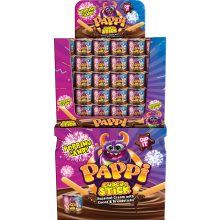 Pappi - Choco & Sticks Pattogócukorral 55g