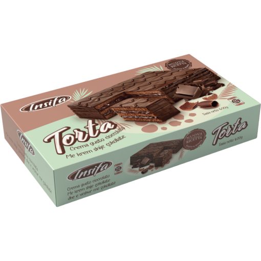 Insifa Torta - Dupla Csokoládés Piskóta torta 400g