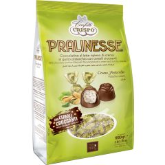 Crispo Pralinesse - Pisztácia ízesítésű Praliné 1000g