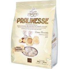   Crispo Pralinesse - Mogyorókrémes Fehér csokoládé Praliné 200g