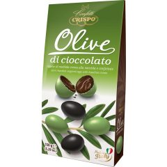 Crispo Olive Étcsokoládé drazsé 150g