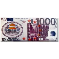 Fikar - Tejcsokoládé érmék - Szülinapos 1000 Euro 60g Fikar - Tejcsokoládé érmék - Szülinapos 1000 Euro 60g
