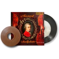 Fikar - Tejcsokoládé Bakelit lemez - Mozart 80g Fikar - Tejcsokoládé Bakelit lemez - Mozart 80g