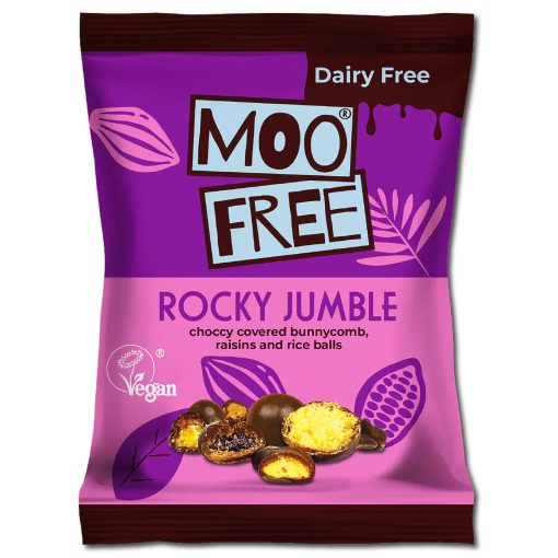 Moo Free Choccy Rocks - Rocky Jumble Drazsé Válogatás 100g