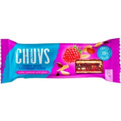 Saleks Chuvs - Nápolyi szelet Málnával és Földimogyoróval 30g   Saleks Chuvs - Nápolyi szelet Málnával és Földimogyoróval 30g