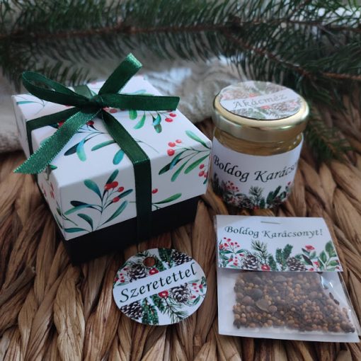 Zsabin Termelői méz díszdobozban 50g