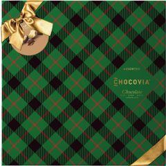 Chocovia - Art Tartan (Skót kockás) Praliné Válogatás 200g   Chocovia - Art Tartan (Skót kockás) Praliné Válogatás 200g