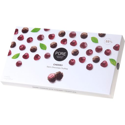 Pure Cseresznyés Trüffelkrémmel töltött Étcsokoládé 110g