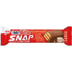Mr. Bite - Snap - Tejcsokoládéval bevont Kakaós ostya 35g Mr. Bite - Snap - Tejcsokoládéval bevont Kakaós ostya 35g