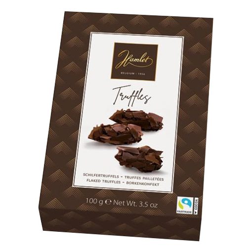 Hamlet Étcsokoládé pellyel szórt Étcsokoládé Trüffel 100g