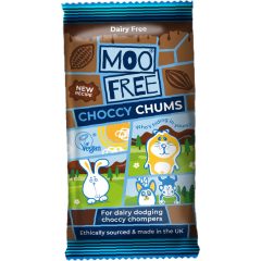   Moo Free Choccy Chums - Tejmentes Csokoládé szelet LF, GF, Vegan 20g