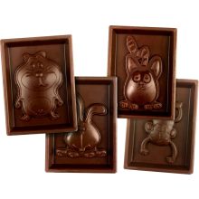 Moo Free Choccy Chums - Tejmentes Csokoládé szelet LF, GF, Vegan 20g