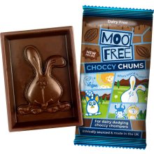 Moo Free Choccy Chums - Tejmentes Csokoládé szelet LF, GF, Vegan 20g