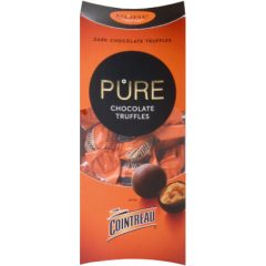 Pure Étcsokoládé Trüffel "Cointreau" töltelékkel 108g   Pure Étcsokoládé Trüffel "Cointreau" töltelékkel 108g