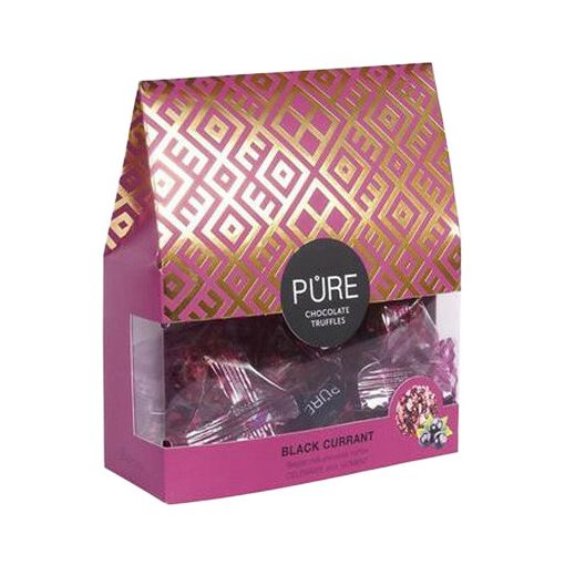 Pure - Gift - Tejcsokoládé Feketeribizlis Trüffelkrémmel töltve 95g