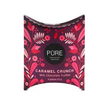 Pure Tejcsokoládé Trüffel Ropogós Karamellkrémmel töltve 53g