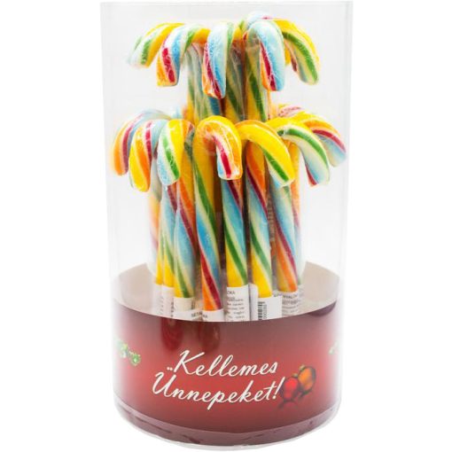 TLM Karácsonyi Színes sétapálca nyalóka gyümölcsös 50g