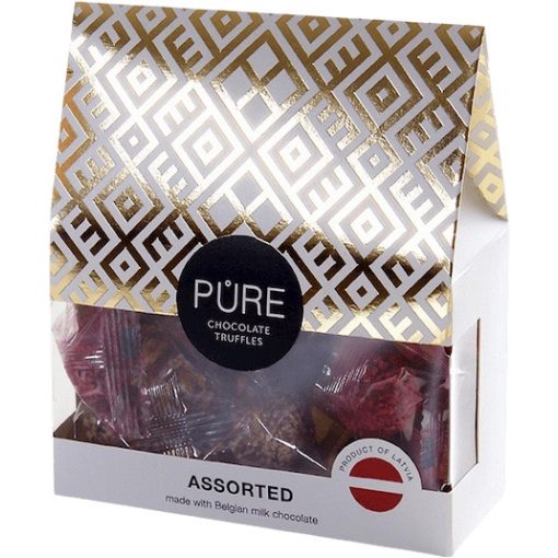 Pure - Gift - Trüffelkrémmel töltött Tejcsokoládé Válogatás 96g