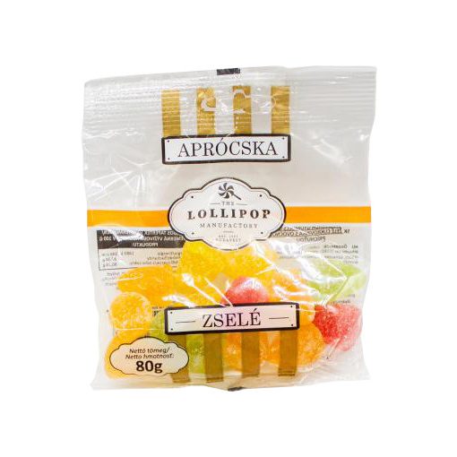 TLM Aprócska Gyümölcsízű Zselé 80g