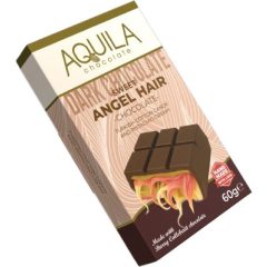   Aquila Angyalhaj - Étcsokoládé Vattacukor és Pisztácia töltelékkel 60g