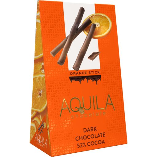 Aquila Kandírozott Narancshéj Étcsokoládéba mártva 80g