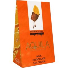Aquila Kandírozott Narancs Tejcsokoládéba mártva 80g