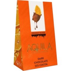 Aquila Kandírozott Narancs Étcsokoládéba mártva 80g
