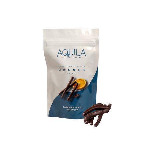Aquila Kandírozott Narancshéj Étcsokoládéba mártva Tasakban 80g