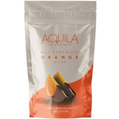   Aquila Kandírozott Narancs Tejcsokoládéba mártva Tasakban 80g