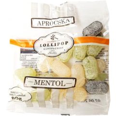   TLM Aprócska - Mentol-, Ánizs- és Eukaliptusz Ízű Töltetlen Keménycukorka 80g