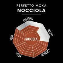 Bialetti - Perfetto Moka Mogyoró ízű Őrölt kávé 250g