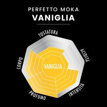 Bialetti - Perfetto Moka Vanília ízű Őrölt kávé 250g