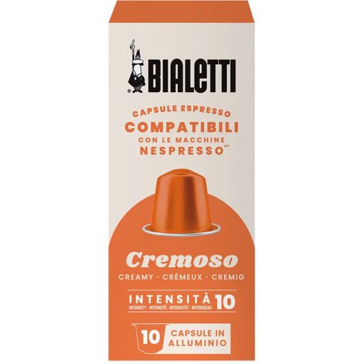 Bialetti - Nespresso Kompatibilis kávékapszula - Cremoso 10db