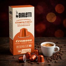 Bialetti - Nespresso Kompatibilis kávékapszula - Cremoso 10db