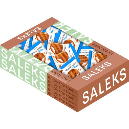 Saleks Mini Holland szirupos ostya Sós-karamellás LÉDIG 900g