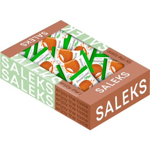 Saleks Mini Holland szirupos ostya Mogyorós LÉDIG 900g