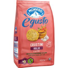   Monviso - Égusto Bake Rolls Kétszersült Fokhagymás-Petrezselymes 120g